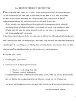 bài thuyết trình lý thuyết tàu