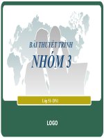 bài thuyết trình thuế