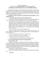 BÁO CÁO TÓM TẮT ĐỀ ÁN XÂY DỰNG, PHÁT TRIỂN CÁC NGÀNH KINH TẾ MŨI NHỌN VÀ SẢN PHẨM CHỦ LỰC CỦA TỈNH kon tum ĐẾN NĂM 2020