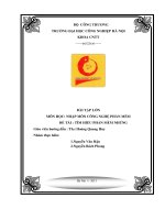 BÀI TẬP LỚN MÔN HỌC NHẬP MÔN CÔNG NGHỆ PHẦN MỀM ĐỀ TÀI  TÌM HIỂU PHẦN MỀM NHÚNG