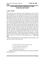 sáng kiến kinh nghiệm giải bài tập toán