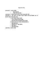 Đồ án Xử lý nước thải sản xuất tinh bột sắn