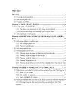 Đánh giá hiện trạng xử lý chất thải chăn nuôi lợn và đề xuất giải pháp giảm thiểu ô nhiễm môi trường của một số trang trại tại các huyện phía nam của tỉnh Thái Nguyên