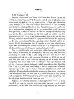 TÓM TẮT LUẬN VĂN THẠC SĨ Quan hệ giữa tăng trưởng kinh tế và chính sách xã hội trong quá trình phát triển ở Vĩnh Phúc hiện nay