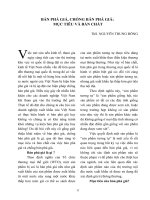 BÁN PHÁ GIÁ, CHỐNG BÁN PHÁ GIÁ