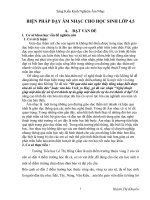 SÁNG KIẾN KINH NGHIỆM_BIỆN PHÁP DẠY ÂM NHẠC CHO HỌC SINH LỚP 4 VÀ LỚP 5