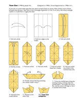 Một số mẫu xếp giấy origami hay và đẹp 24