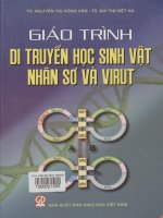 Giáo trình Di truyền học sinh vật nhân sơ và virut