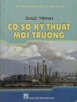Giáo trình Cơ sở kỹ thuật môi trường
