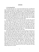 TÓM TẮT LUẬN VĂN THẠC SĨ Đảng bộ tỉnh Ninh Bình lãnh đạo phát triển kinh tế du lịch