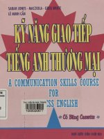 Kỹ năng giao tiếp tiếng Anh thương mại