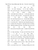 Học tiếng anh qua báo Tập thể dục trong những ngày bận rộn