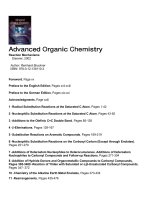 Advanced organic chemistry