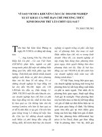 VÌ SAO VICOFA KHUYẾN CÁO CÁC DOANH NGHIỆP XUẤT KHẨU CÀ PHÊ HẠN CHẾ PHƯƠNG THỨC KINH DOANH TRỪ LÙI CHỐT GIÁ SAU