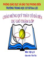 THAO GIANG bai luc hai luc can bang bài giảng điện tử môn lý lớp 6