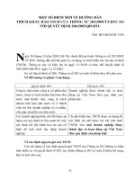 MỘT SỐ ĐIỂM MỚI VỀ HƯỚNG DẪN TRÍCH KHẤU HAO TSCĐ CỦA THÔNG TƯ 2032009TT-BTC SO VỚI QUYẾT ĐỊNH 2062003QĐ-BTC