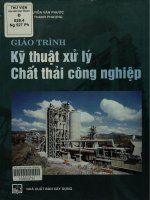 Giáo trình Kỹ thuật xử lý chất thải công nghiệp