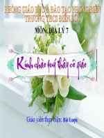 Châu nam cực   châu lục lạnh nhất thế gới địa lý lớp 7(bai giảng điện tử)