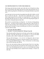 CÁC PHƯƠNG PHÁP xử lý nước THẢI THUỘC DA