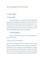 SKKN Một vài biện pháp giúp học sinh học tốt tin học