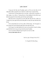 đánh giá hiện trạng chất lượng môi trường nước trên địa bàn tỉnh Tuyên Quang