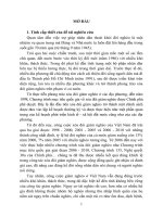 TÓM TẮT LUẬN VĂN THẠC SĨ Giảm nghèo theo hướng bền vững ở Việt Nam