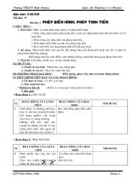 Giáo án hình học 11 cơ bản