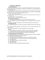 Tổng ôn kinh tế lượng