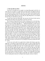 TÓM TẮT LUẬN VĂN THẠC SĨ Phát huy vai trò văn hóa bản địa đối với sự phát triển kinh tế - xã hội ở tỉnh Lâm Đồng trong giai đoạn hiện nay