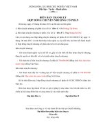 biên bản thanh lý hợp đồng chuyển nhượng cổ phần