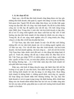 TÓM TẮT LUẬN VĂN Vấn đề xây dựng đạo đức kinh doanh ở Việt Nam hiện nay