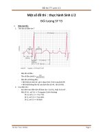 Đề Thi Tham Khảo Thực Tập Sinh Lí 2