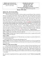 Bộ đề tuyển sinh lớp 10 hay môn Ngữ văn