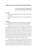 Bài giảng   quản lý nguy cơ sức khỏe môi trường trong thảm họa