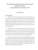 SKKN Một số biện pháp xây dựng đội ngũ giáo viên theo chuẩn nghề nghiệp của hiệu trường Trường Mầm Non Xuy Xá –Mỹ Đức –Hà Nội