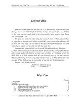 Đồ án công nghệ chết tạo máy tính toán thiết kế gối đỡ, GV Lưu Văn Nhang