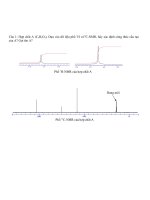 BÀI tập về phổ của NMR