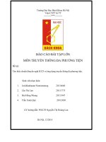 Tìm hiểu chuần khuyến nghị H323 và ứng dụng truyền thông đa phương tiện