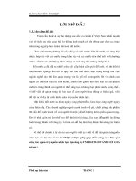 Một số biện pháp góp phần nâng cao hiệu quả công tác quản trị nguồn nhân lực tại công ty TNHH-TM-DV ANH EM GIA ĐÌNH