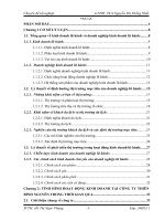 Định hướng thị trường mục tiêu và phát triển thị trường trong hoạt động kinh doanh lữ hành tại công ty Thiên Bình Nguyên Travel