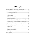 Đề tài quản trị rủi ro tài chính