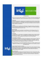 Intel museum, Education Program Descriptions