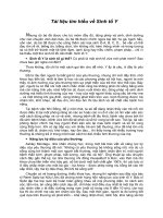 Tài liệu tìm hiểu về Sinh tố Y