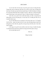 Phân tích và thiết kế hệ thống quản lý khách hàng và nhà cung cấp tại Công ty Cổ phần Giải pháp Con Đường Số