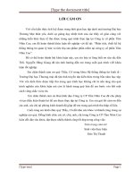 Phân tích, thiết kế hệ thống thông tin quản lý bán và tiêu thụ sản phẩm phần mềm tại công ty cổ phần Tầm Nhìn Cao