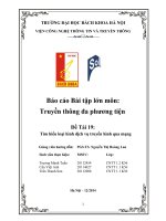 Tìm hiểu loại hình dịch vụ truyền hình qua mạng