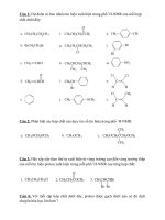 BÀI tập về NMR PHẦN 1