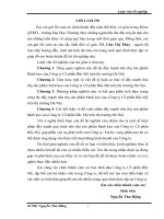 Đẩy mạnh tiêu thụ sản phẩm bánh kẹo của Công ty Cổ phần Bắc Mỹ trên thị trường Hà Nội
