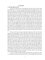 Giải pháp tiêu thụ sản phẩm thuốc thú y trên thị trường nội địa của Công ty Cổ Phần Sóng Hồng