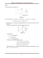Bài tập lớn môn động lực học kết cấu công trình